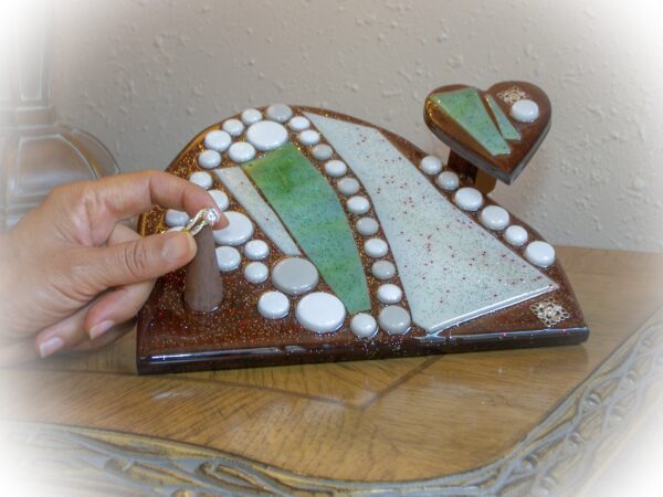 “Path of Promise – Mosaic Covenant Ring Holder”