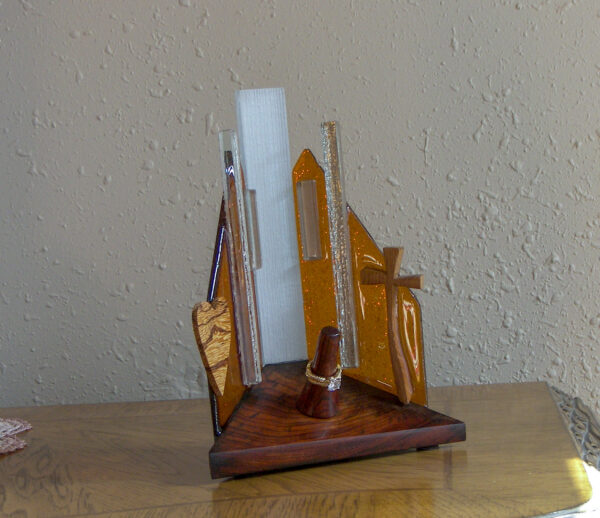 Timeless Devotion – Artisan Ring Holder - Image 4