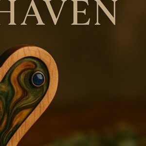 “River of Grace – Canarywood Heart Ring Keeper”- (Sneak Peek)